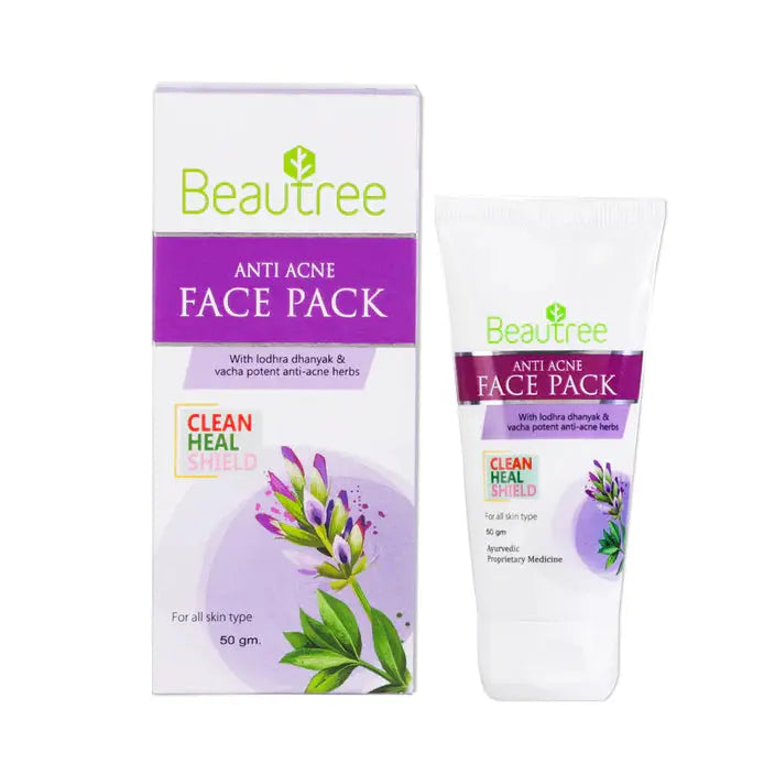 Beautree Anti Acne Face Pack ayurchemstore