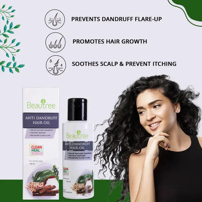 Beautree Anti Dandruff Hair Oil ayurchemstore