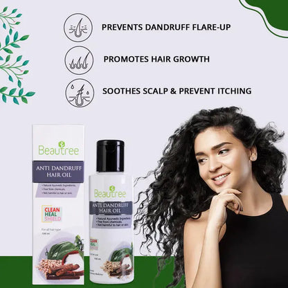 Beautree Anti Dandruff Hair Oil ayurchemstore