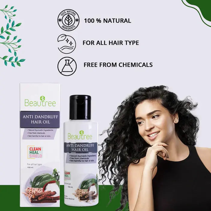 Beautree Anti Dandruff Hair Oil ayurchemstore