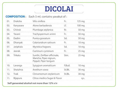 Dicolai Liquid Ayurchem