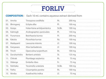 Forliv Syrup Ayurchem