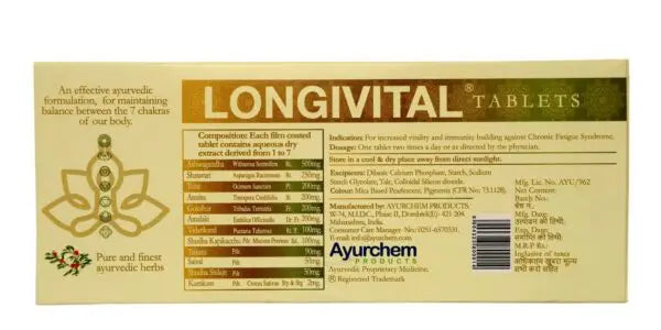 Longivital Tablet Ayurchem