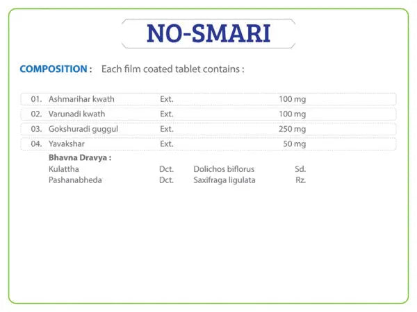 Nosmari tablet Ayurchem