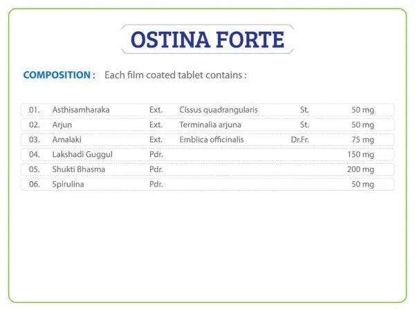 Ostina Forte Tablet Ayurchem
