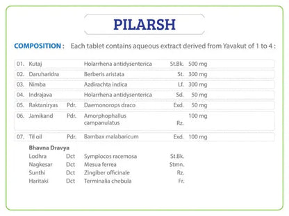 Pilarsh Tablet Ayurchem
