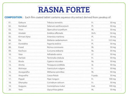 Rasna Forte Tablet Ayurchem