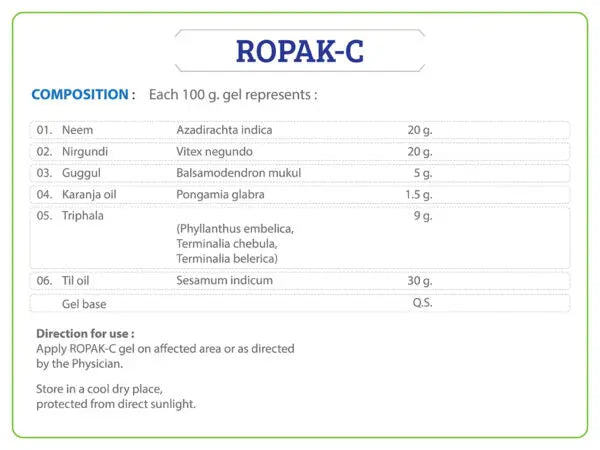 Ropak-C Gel Ayurchem